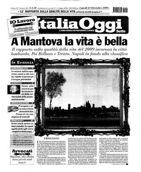 Italia oggi : quotidiano di economia finanza e politica